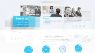 Minimal 3D Website Presentation - After Effects Project Files | VideoHive 10037827