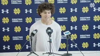 Backs and Receivers Press Conference (8.15.24) | Notre Dame Football