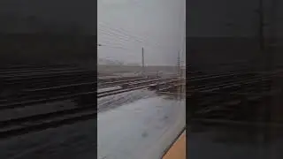 Es schneid schon wieder seit gestern und schon haben Züge wieder verspätung - DB