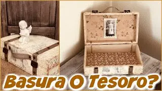 DIY Transform a Second-Hand Box into a Vintage Style