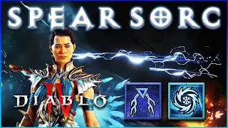 S5 Lightning Spear Sorc - OP Build Super-Cheap! [Diablo 4 Character Guides]