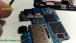 Samsung a30 charging ic jumper solution