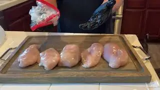 How to butterfly chicken breasts | Level EASY | Don’t struggle anymore