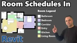Room schedule in Revit