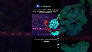 ai can now edit human dna