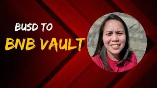 How to convert BUSD to BNB then into BNB Vault?