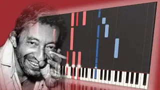 Serge Gainsbourg - La Javanaise | PIANO TUTORIAL