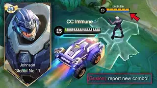 GLOBAL JOHNSON NEW META COMBO & BUILD FULL TUTORIAL 2026!! (Pls try) - Mobile Legends