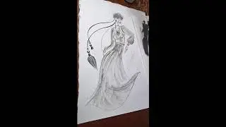 Графика пером и тушью.