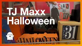 TJ MAXX Halloween 🎃 Decorations 2024 - Store Walkthrough