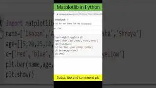 Matplotlib in Python