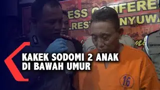 Kakek Sodomi 2 Anak di Bawah Umur
