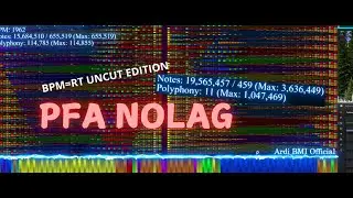 [Black MIDI] BPM=RT Uncut Edition | 19.62 million notes PFA NO LAG
