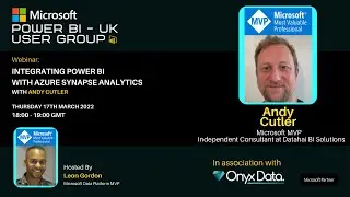 Microsoft Power BI UK User Group   Integrating Power BI with Azure Synapse Analytics with Andy Cutle