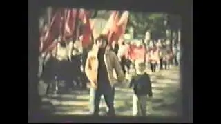 Черняховск. 1 Мая 1981 года в цвете