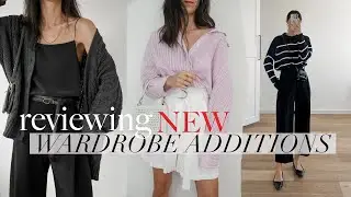 Reviewing Recent Wardrobe Additions (Spring & Autumn Clothing) [Style Speed Reviews]