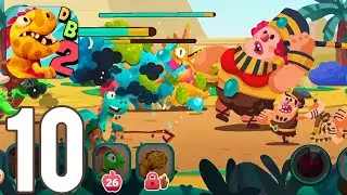 Dino Bash: Travel Through Time - Gameplay Walkthrough Part 10 - Event (ios,Android)