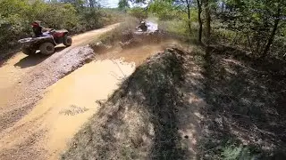 Brad and Hannah mudding
