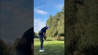 Barely made it to the fairway ⛳️ #golfshorts #golf #simplegolftips