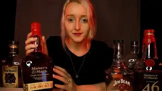 ASMR Whiskey Tasting 🥃 Bourbon Edition #2 | Makers Mark, Bulleit
