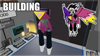 [Roblox BND] Building Spamton Neo from Deltarune (part 2), come chat while I build!