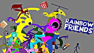Rainbow friends Chapter 3 DC2 Compilation Fights