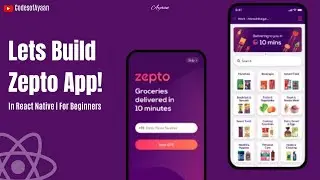 🔴Zepto App in React Native | Product Details UI| For Beginners