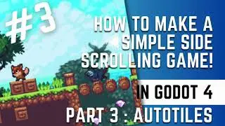 Godot 4 Platformer Tutorial - Part 3 - Autotiles