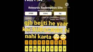 NEW REDEEM CODE 17 JUNE 2021 FREE FIRE || FREE FIRE TODAY REDEEM CODE || Redeem code video SHORTS