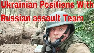 Infiltrate Ukrainian Frontline Positions With Russian assault Team On Kharkov border