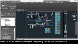 2- Ribbon Interface in AutoCAD Electrical 2018