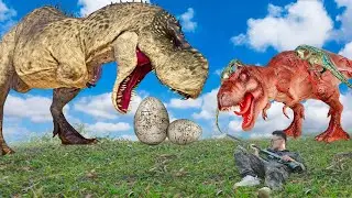 T-Rex Chase - Part 13 - Jurassic World Dinosaur Fan Movie