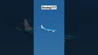 KLM flight Boeing 777 takeoff #klm #777 #b777 #boeing777 #takeoff #aircraft