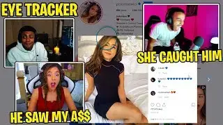 Hamlinz Reacts to Pokimane Reacting to Myth EYE TRACKING Her!!