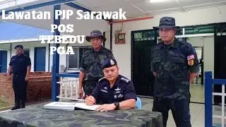 Lawatan Kerja YDH PJP Sarawak Pos PGA Tebedu Serian Sempena Berbuka Puasa.