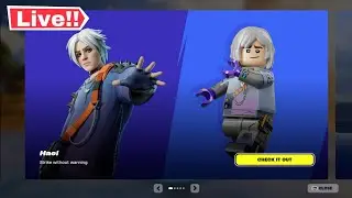 🔴 HAEL SKIN FORTNITE ITEM SHOP LIVE Today! (Fortnite Chapter 5)