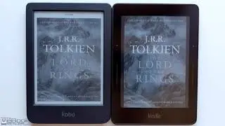 E Ink Carta 1300 vs 1200 & Kindle Voyage - Screen Comparison Review