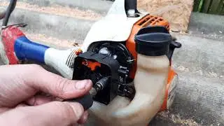 🎥 Замена карбюратора триммер STIHL FS 38 FS 55/Часть 1👨‍🌾