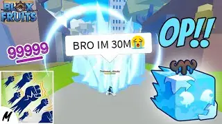 THIS INSANE 30M ICE ONE SHOT COMBO IS OP!!🔥😱 | Blox Fruit |