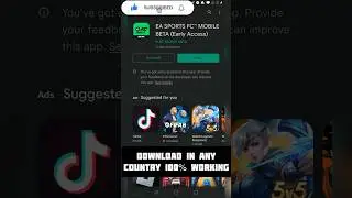 DOWNLOAD EA FC MOBILE BETA IN ANY COUNTRY 😈🔥 | 100% WORKING | FIFA Mobile 