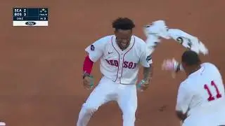 Rafael Devers Walkoff vs Seattle