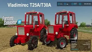 FS 22 Mods Vladimirec T25A/T30A