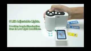 Go backMicroscopio Portátil Para Niños 1000x Con Tarjeta Sd De 32gb