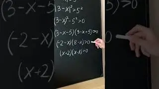 Неравенство с модулем. Метод рационализации.