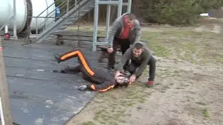 Tragiczny wypadek ;) - nie udany trening skoczka spadochronowego w dlaextremalnych.pl