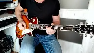 Beat it guitar solo on Les Paul (Sire Larry Carlton L7). No tremolo, no tapping.