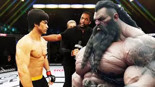 UFC 4 | Bruce Lee vs. Super Big Viking (EA Sports UFC 4)