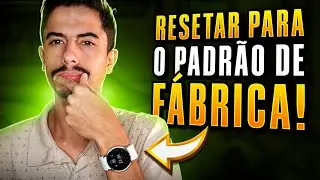 Como RESETAR O SAMSUNG GALAXY WATCH para o PADRÃO DE FÁBRICA!