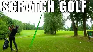 9 Holes With A Scratch Golfer | Steady/Boring But Effective