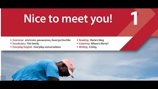 New Headway 5th Edition Elementary Answers| Unit 1 | Nice to meet you!